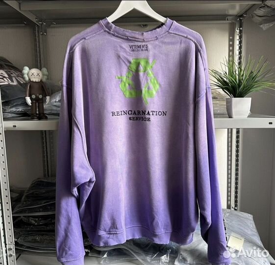 Свитшот Vetements Reingarnation Овер