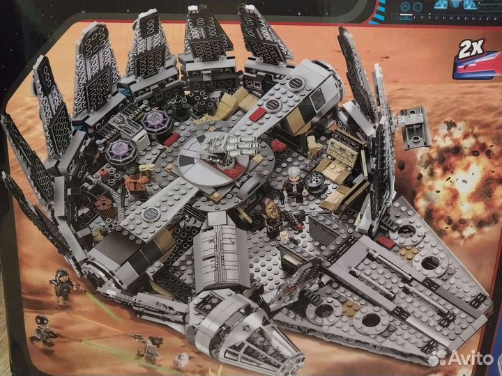Звездные войны Сокол Тысячелетия 1381 деталь