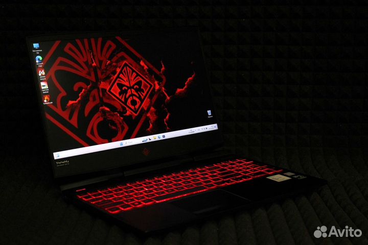 Игровой ноутбук HP Omen GTX 6Gb/16Gb/i7/144Hz