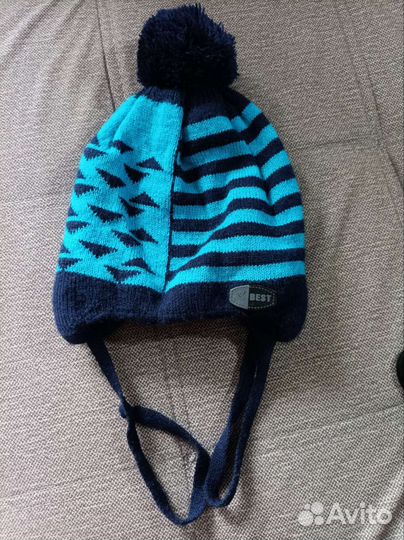 Шапка для мальчика 46 48