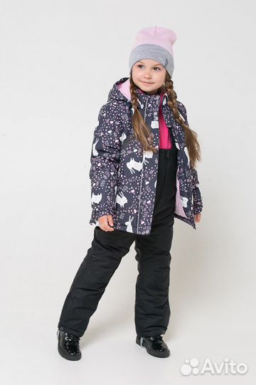 Зимний костюм для девочки 116 122 Crockid