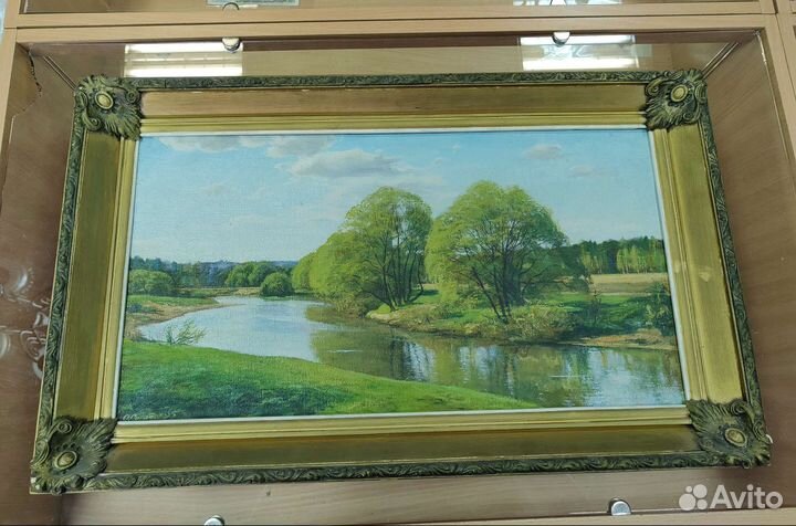 Картина маслом на холсте пейзаж