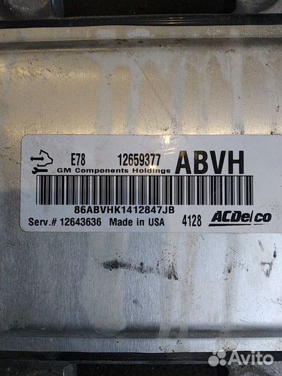 Эбу Opel Mokka 1.4 Turbo AT 2wd