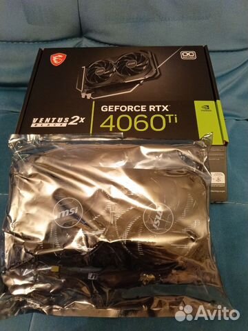 RTX 4060 Ti 16Gb (новая) купить в Москве | Электроника | Авито