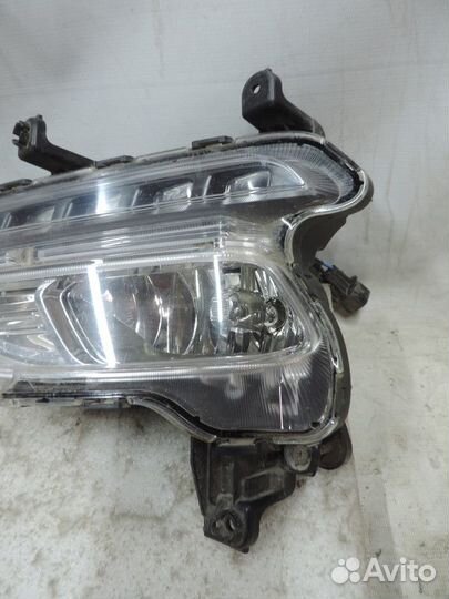 Фара противотуманная с дхо левая Hyundai Santa Fe