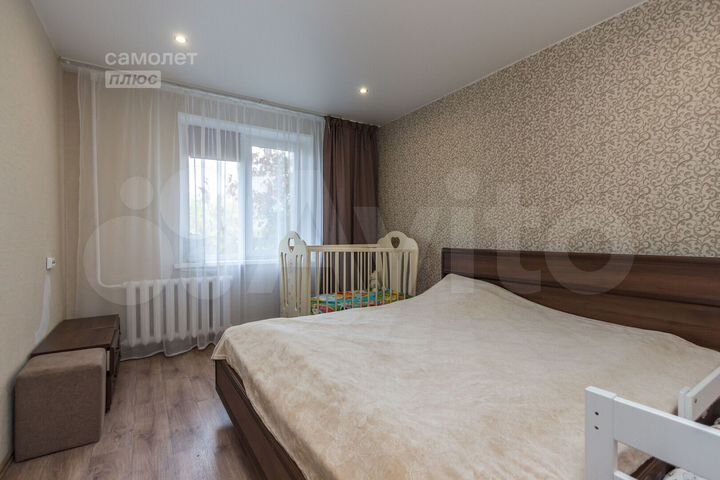 3-к. квартира, 57,4 м², 4/9 эт.