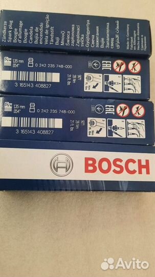 0242235748 Bosch Свеча Зажигания