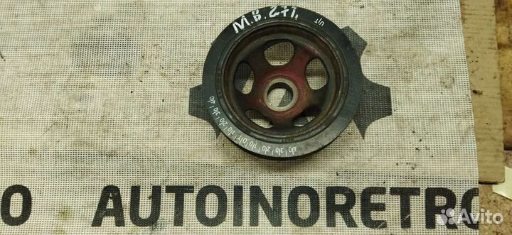 Шкив-демпфер вала коленчатого mersedes A2710300003