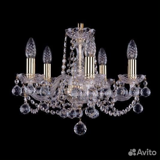 Люстра подвесная Богемия в спальню классика