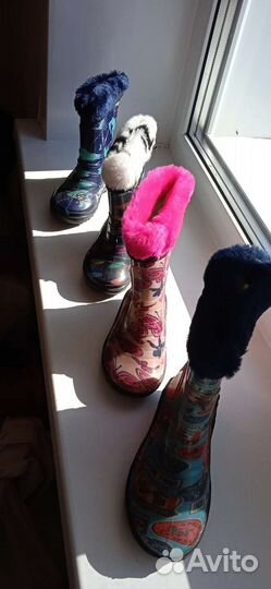 Резиновые сапоги детские