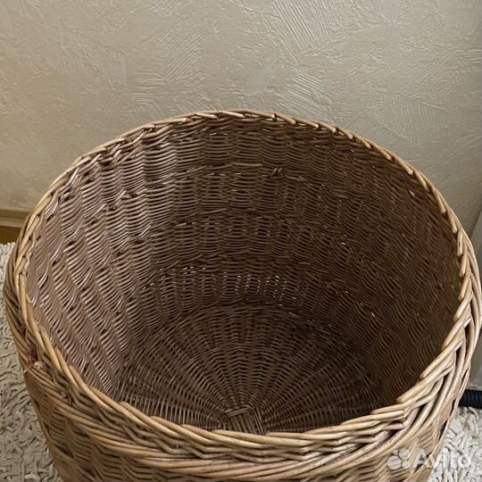 Корзина плетеная из ротанга 80 литров