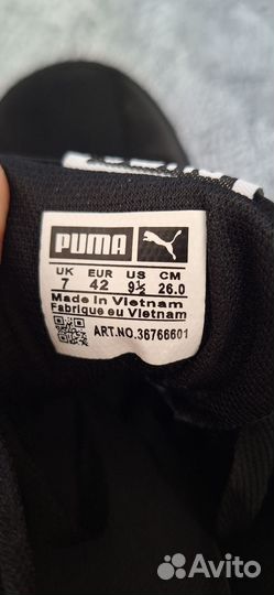 Кроссовки Puma черные