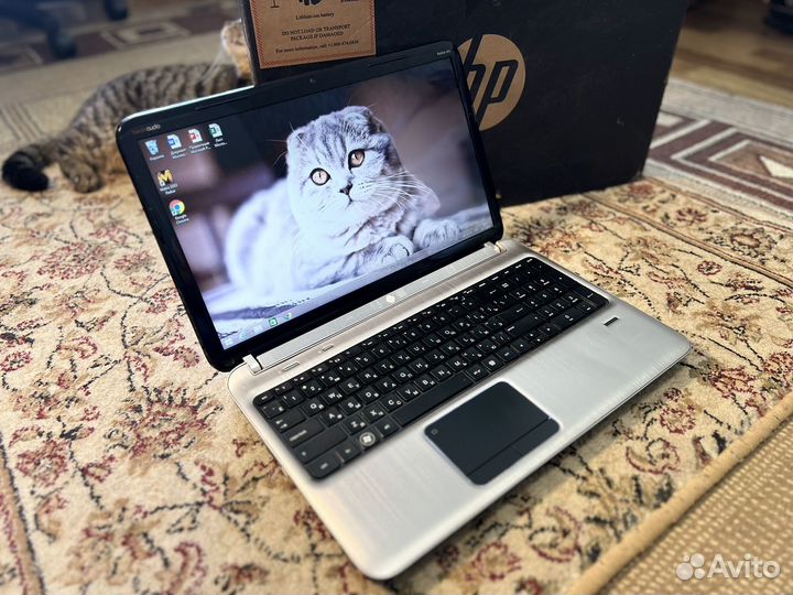 Мощный Ноутбук HP 4ядра/6гб/500гб/2 видеокарта