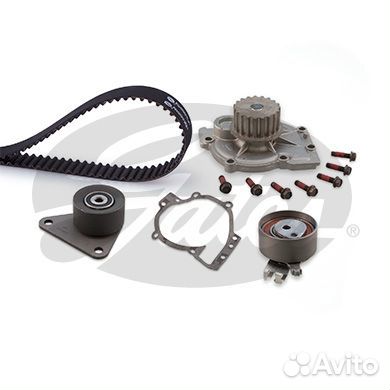 Ремкомплект привода грм с водяным насосом powergrip kit, gates kp15509xs для а/м renault laguna, vol