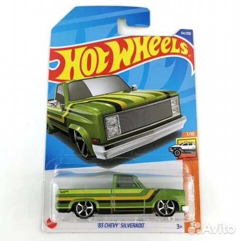 Машина Hot Wheels 83 Chevy Silverado