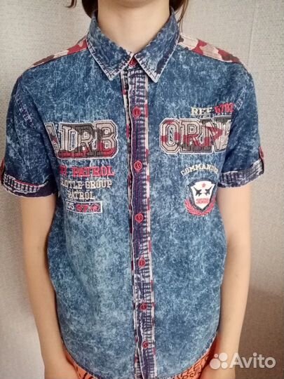 Рубашка для мальчика 146 152