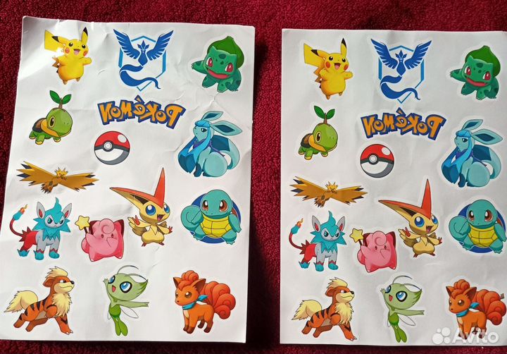 Временные тату (цена за все)