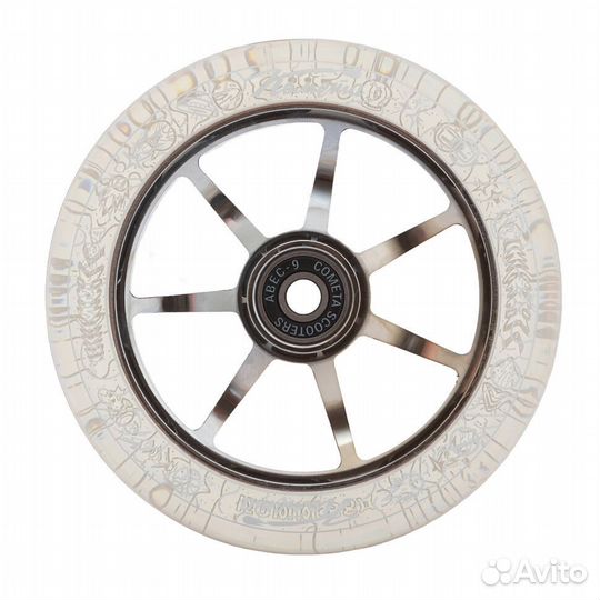 Колесо для самоката d120мм Комета Старт Прозрачный