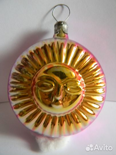 Ёлочные игрушки Космонавт. СССР