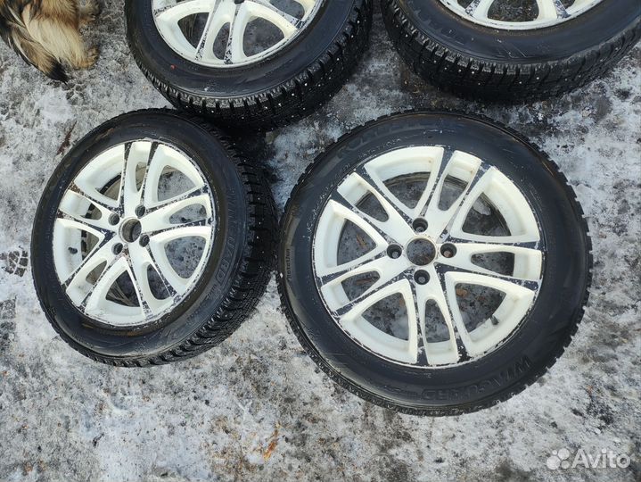 Диски с резиной р15 4:98 на ваз