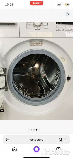 Стиральная машина бу Beko Elb 67031 ptya