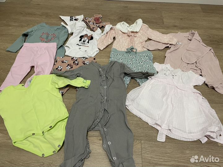 Вещи на девочку 62-68