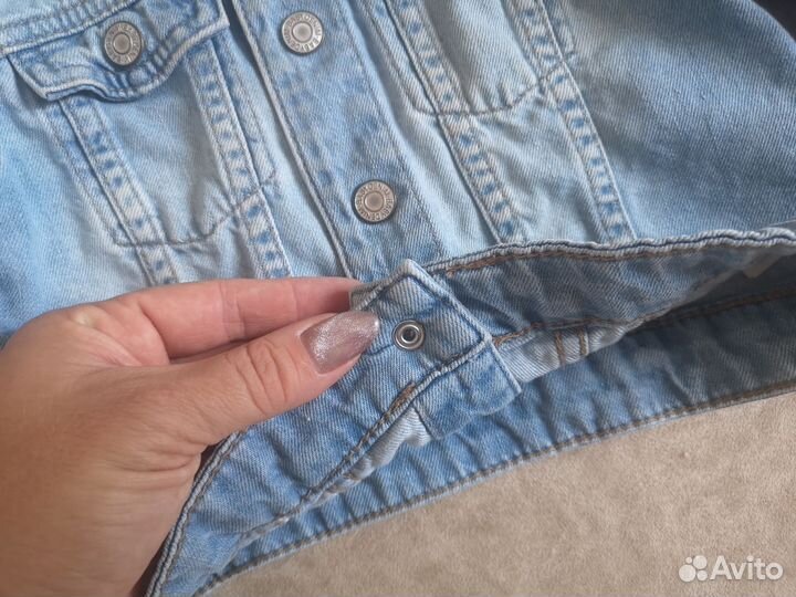 Джинсовая куртка для девочки hm 92