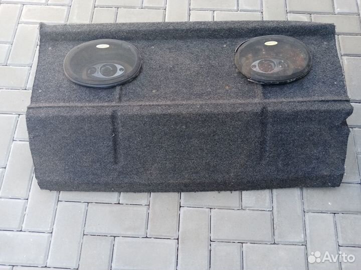 Задняя полка в 2108 - 1 тр, с динамиками 2,5т. р