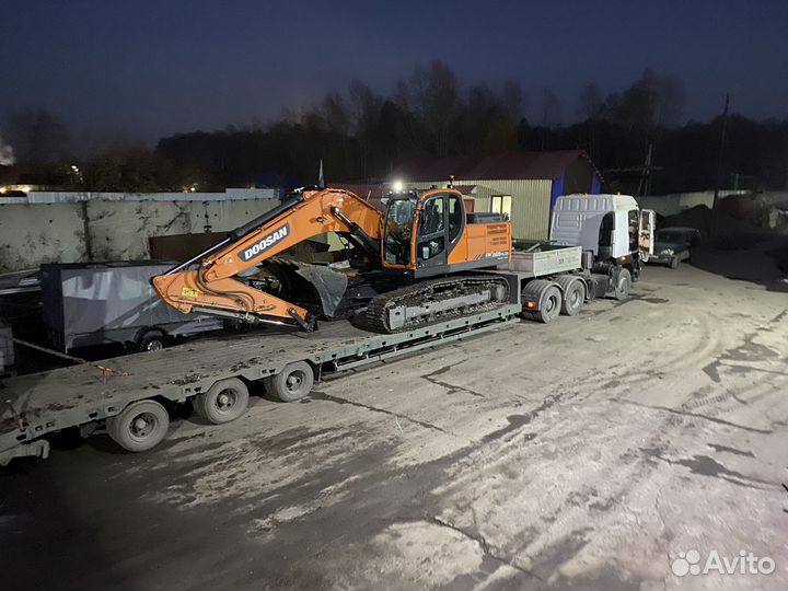 Услуги гусеничного экскаватора