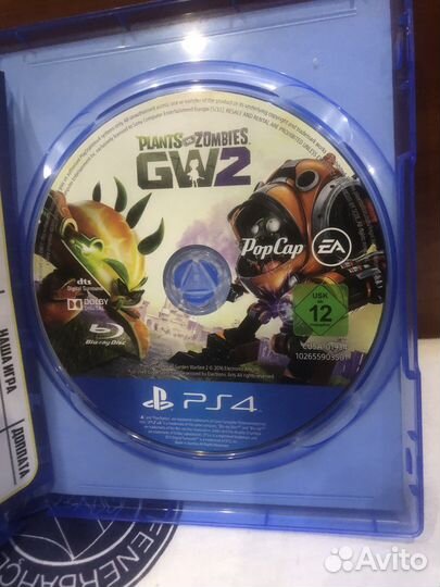 Игра для приставки Plants vs Zombies GW2