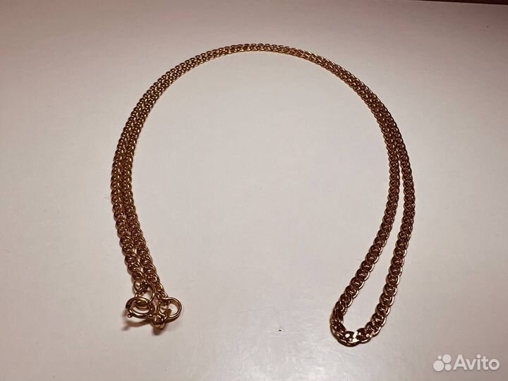 Золотая цепь 585 пробы