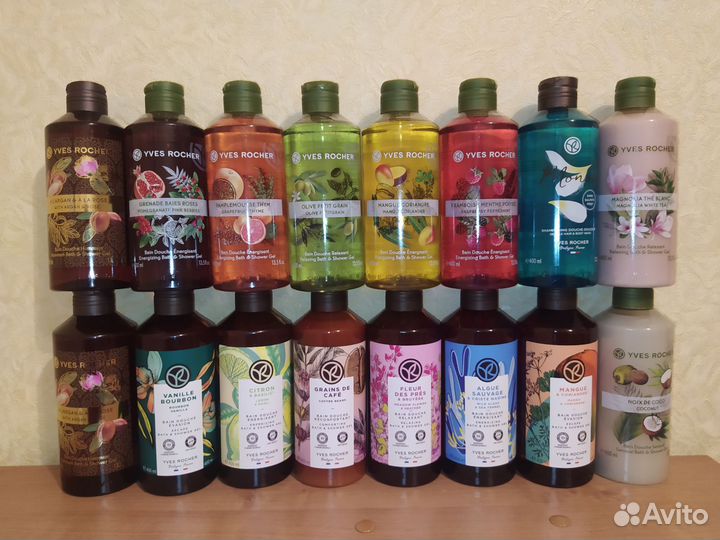 Гель для душа, шампунь Ив Роше