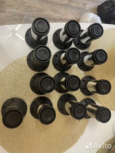 Мебельная ножка, хром