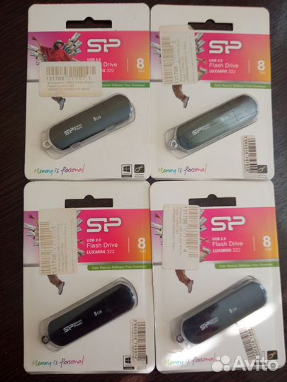 Флешки и карты памяти MicroSD SD 4-64Гб