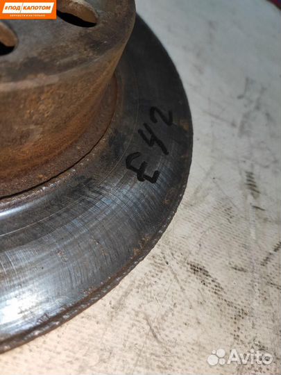 Диск тормозной задний Volkswagen Golf 5 2007