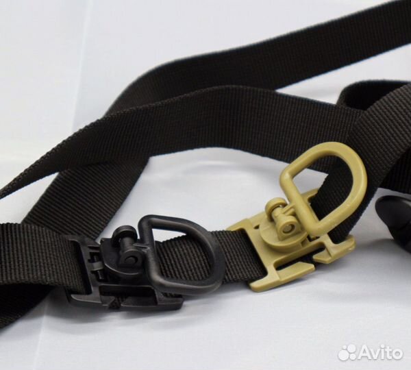 Вертлюжная D-образная кольцевая пряжка