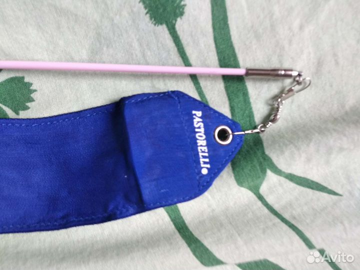 Лента с гимнастической палочкой