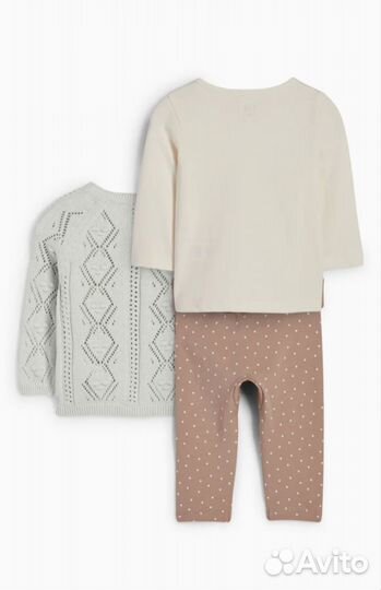 Костюм для малышек C&A (3 предмета)