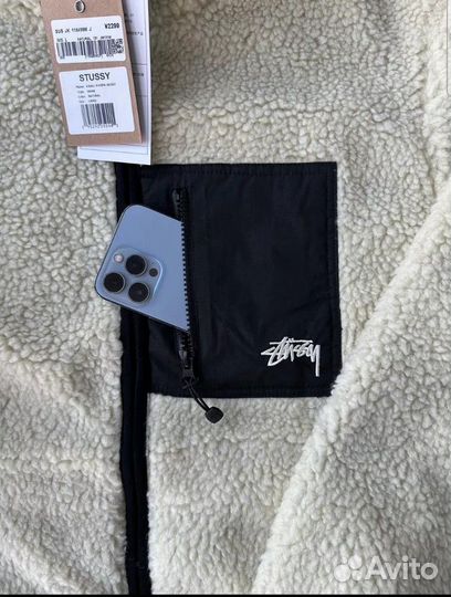 Куртка Stussy 8 ball sherpa