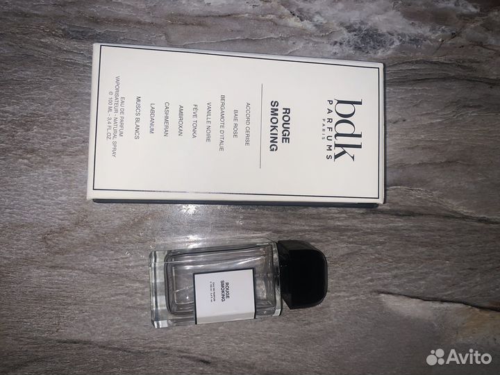 Флакон и футляр BDK Rouge smoking + Jo Malone