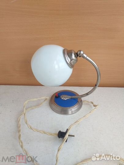 Старинный плафон для настольной лампы, СССР