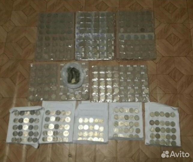 Монета 1р бородино