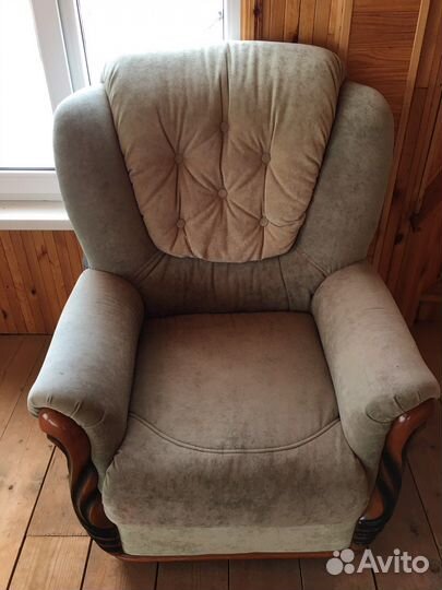 Диван и 2 кресла