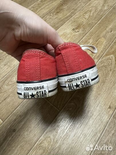 Кеды Converse All Star женские красные 38 размер