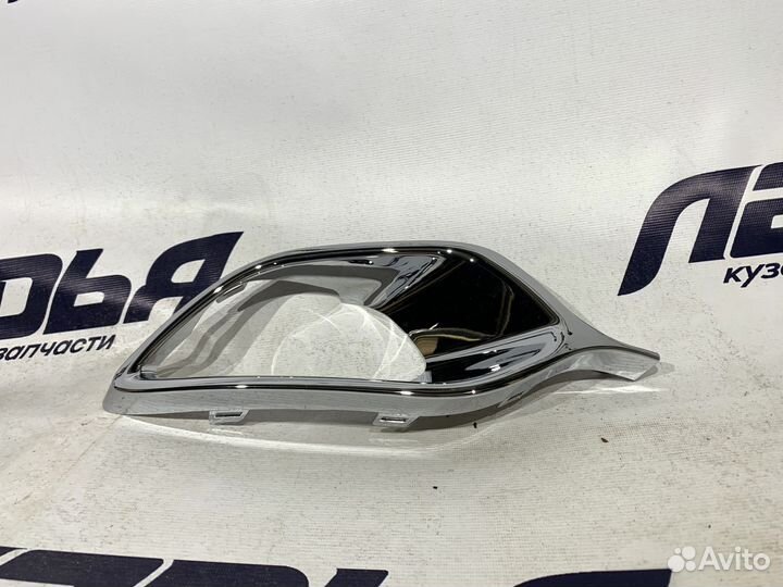 Рамка птф Renault Logan 2 (14) правая хром