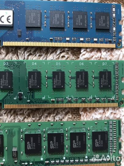 Оперативная память ddr3 4 gb 3 планки