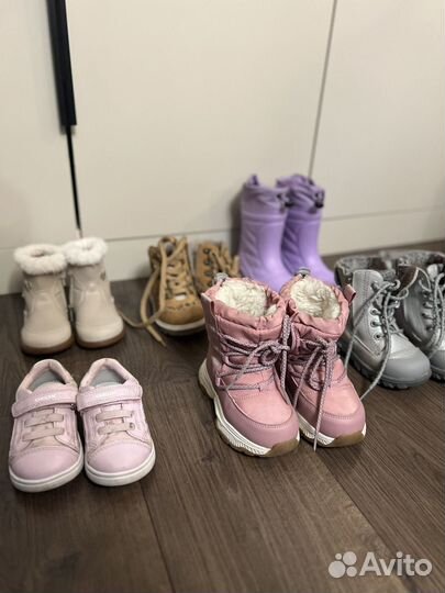 Весенняя зимняя обувь детская