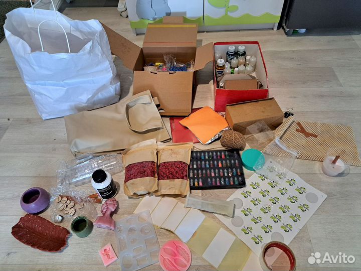 Набор для мыловарения и свечеварения