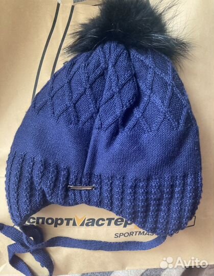 Шапка детская р 52-54