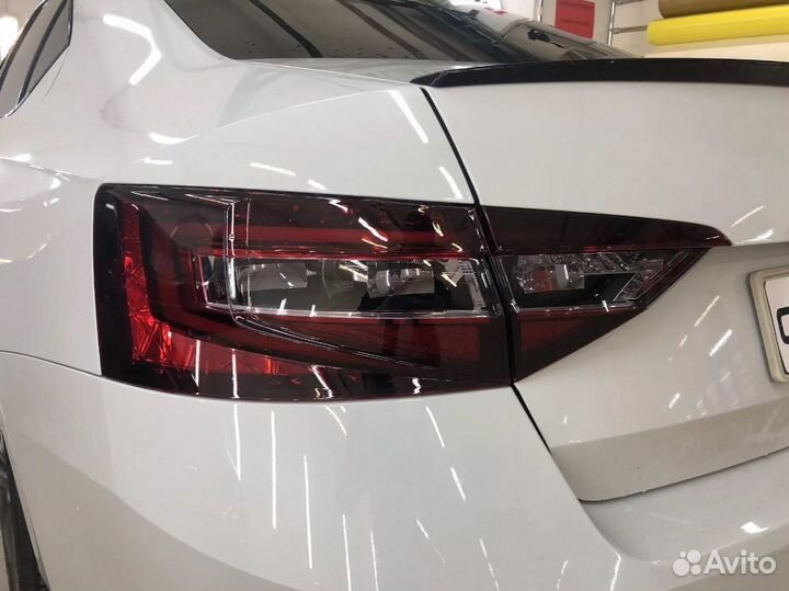 Тонировка для фар,притемняющая